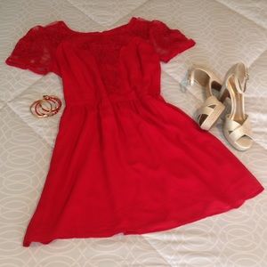Urban Outfitters Red Dress