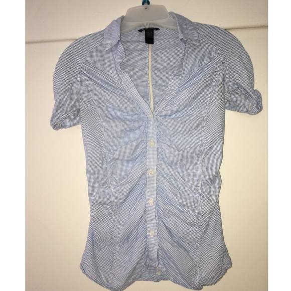 MNG casual wear short sleeve women's shirt