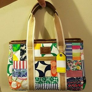 🔥🔥SALE!!🔥🔥 AUTHENTIC Coach patchwork tote