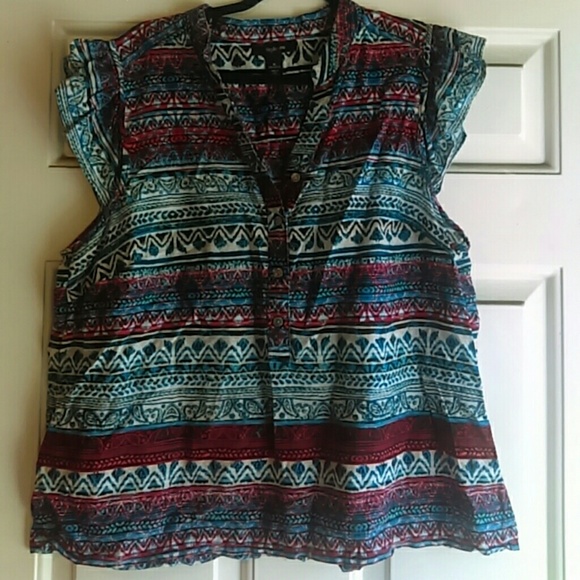Cute boho summer top