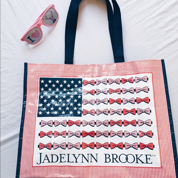 Preppy Jadelynn Brooke USA Beach Bag