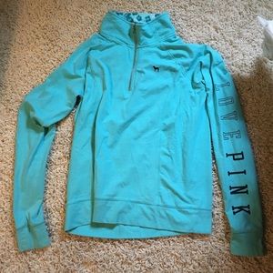 Victoria's Secret, PINK, quarter zip jacket
