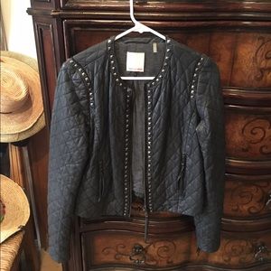 Rebecca Taylor studded leather jacket