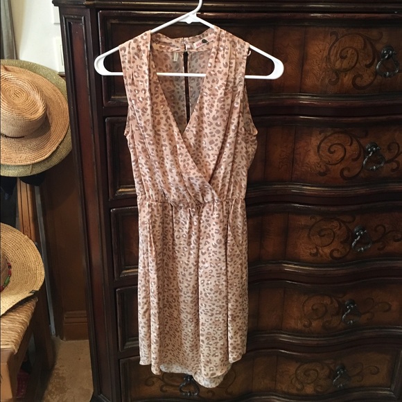 Rebecca Taylor leopard silk dress