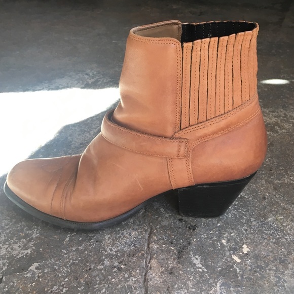 Tan booties - Picture 2 of 3