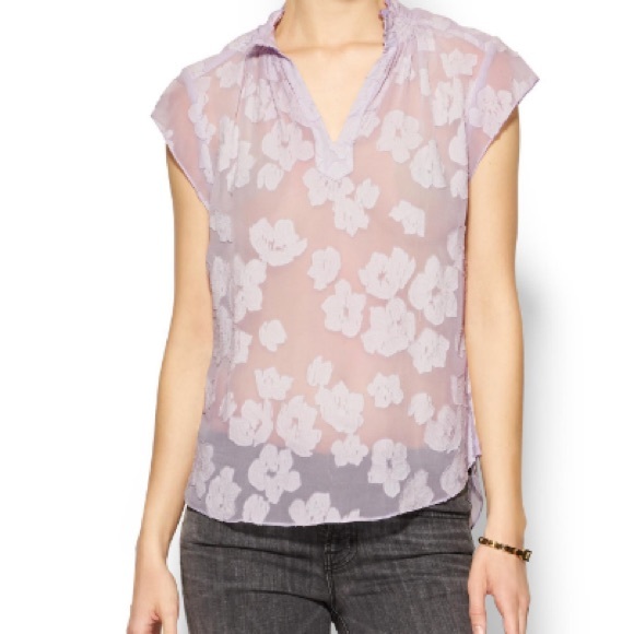 NWT Rebecca Taylor silk blouse
