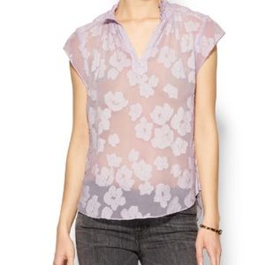 NWT Rebecca Taylor silk blouse