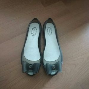 Black Jelly Flats