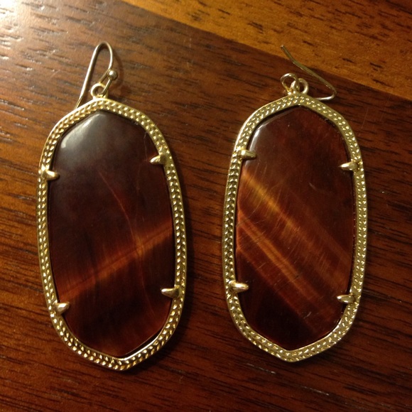 Kendra Scott Brown Danielle Earrings