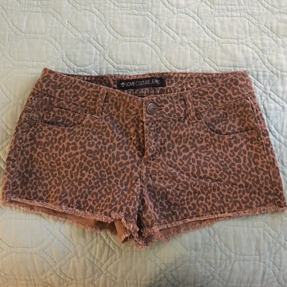 Cheetah shorts