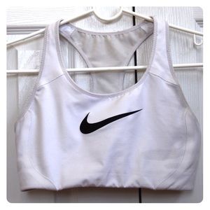 Nike: Unpadded Sports Bra with Mesh Backing