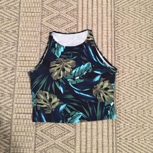 American apparel crop top