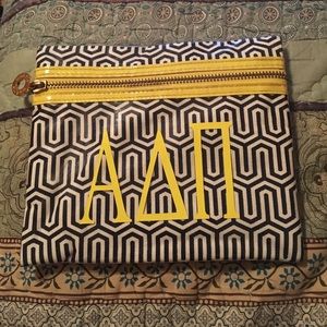 Alpha Delta Pi Makeup/Pencil Bag