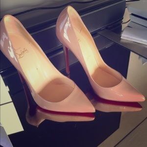 Nude Christian Louboutin Pigalle Follies Size 37