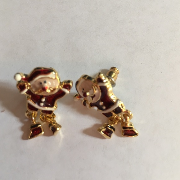 Snowman earrings