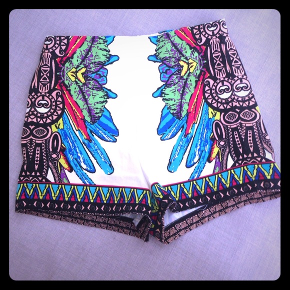 Festive colorful shorts