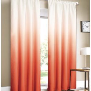 Ombré curtains
