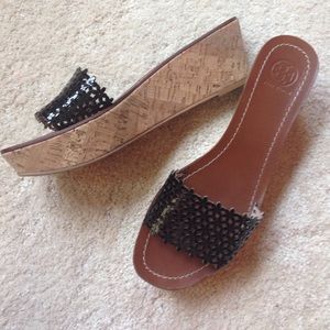 New Tory Burch Wedges