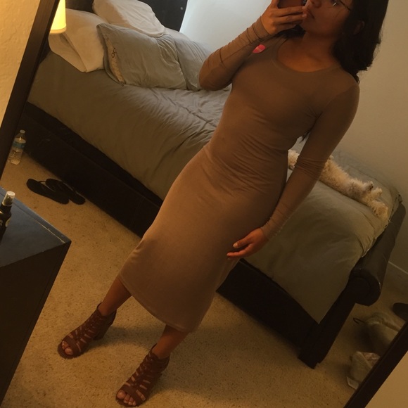 Body con midi dress
