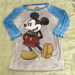 Mickey Mouse Baseball Tee