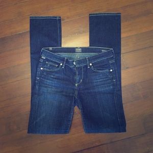 Citizens Ava low rise straight leg jeans