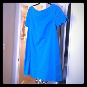J. Crew Dresses - Rare jcrew scallop dress J. Crew Dresses - Rare jcrew scallop dress
