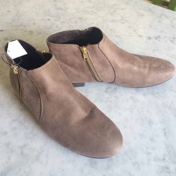 Tan Booties