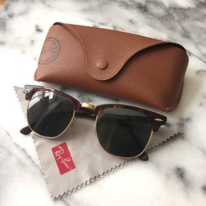 Ray-Ban Clubmasters in Tortoise