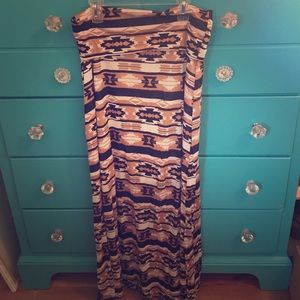 Aztec Maxi Skirt
