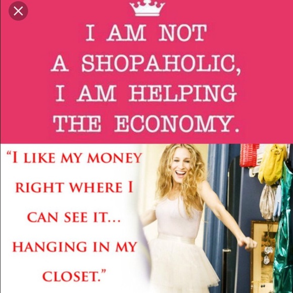 Shopping is good therapy