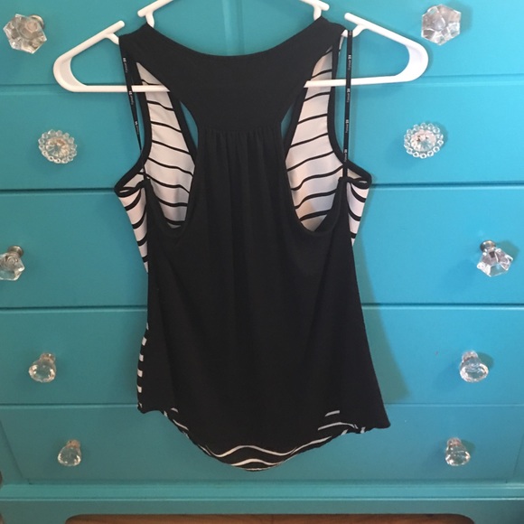 Zipper Racer Back Tank - Picture 2 of 4