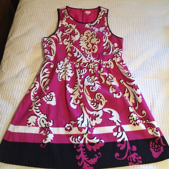 Pink patterned Crown and Ivy dress