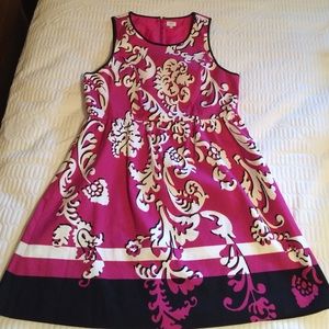 Pink patterned Crown and Ivy dress