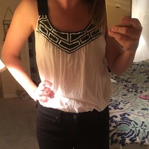 Calvin Klein Black and White Top