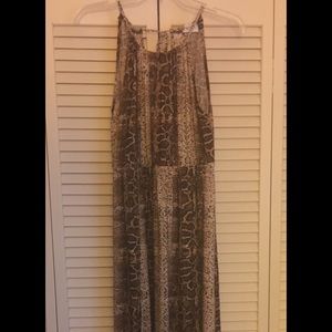 Beautiful animal print maxi dress.