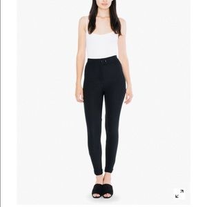 American Apparel NWOT Black Riding Pants