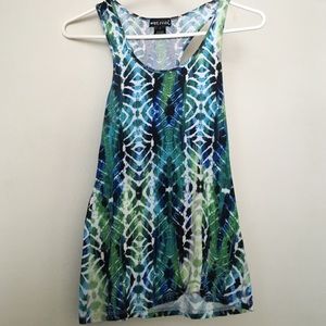"Aztec" design tank top
