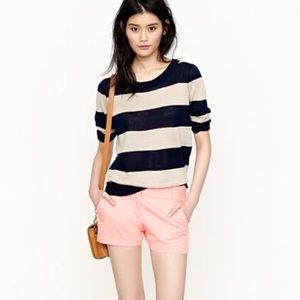 J. Crew Blush Pink Chino Shorts Sz: 6-4" INSEAM