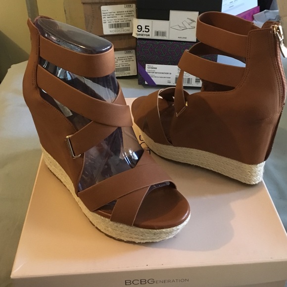 Wedge espadrilles sandals