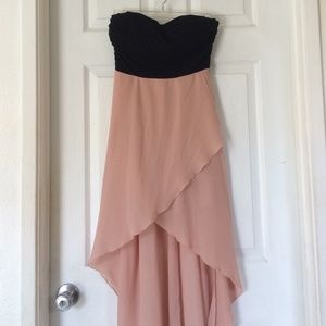 High low sheer dress