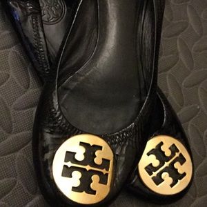 Tory Burch Minnie Travel Ballet Leather Flats