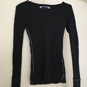 Black long sleeve shirt