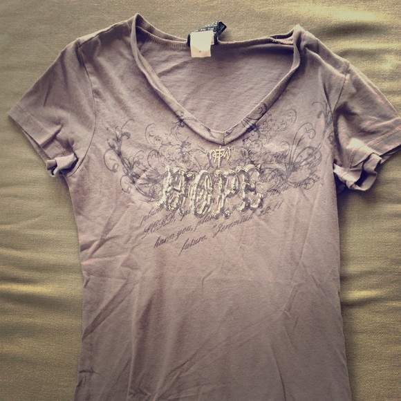 Grey NOTW Hope Tshirt