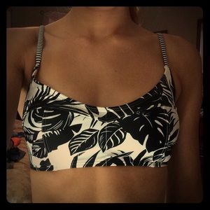 Floral Bathing Suit Top
