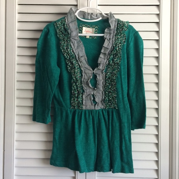 Deletta Top from Anthropologie Size XXSP $8 - Picture 1 of 3