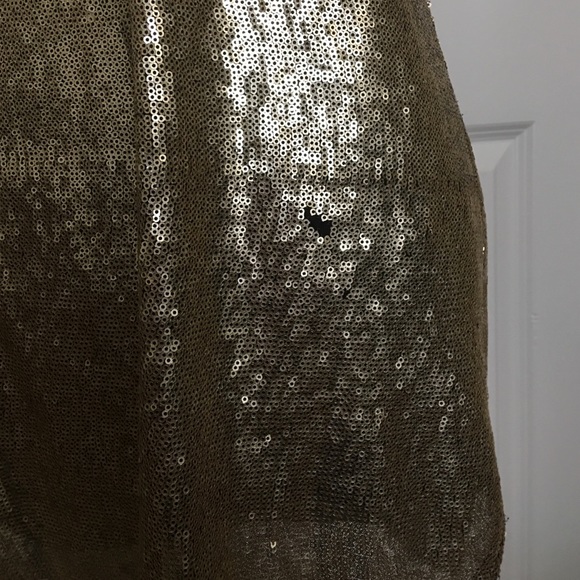 Zara Gold Sequence Dress - Picture 4 of 4