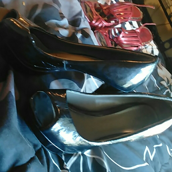 Black heels