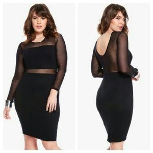 Sadie Mesh Sleeve Dress!!!!!!!