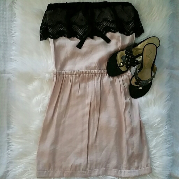 OFF SHOULDER MINI DRESS - Picture 1 of 4