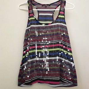Sparkly tank top